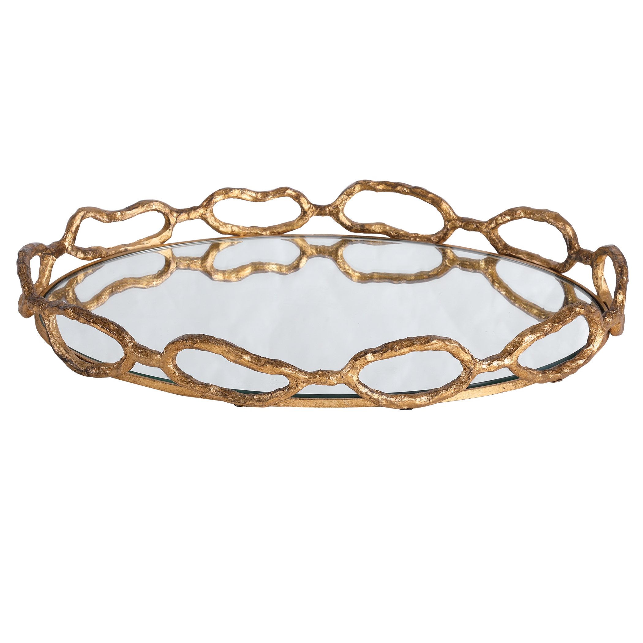 Cable Chain Mirrored Tray - Image 4