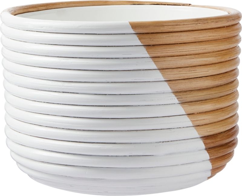 Basket Large Black Planter - Image 8