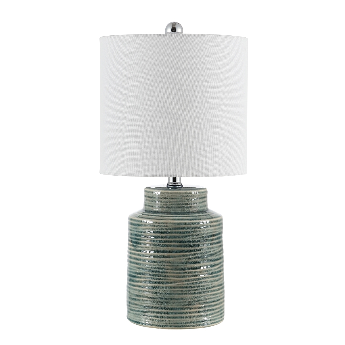 Boris 20" Table Lamp - Blue Green - Image 2