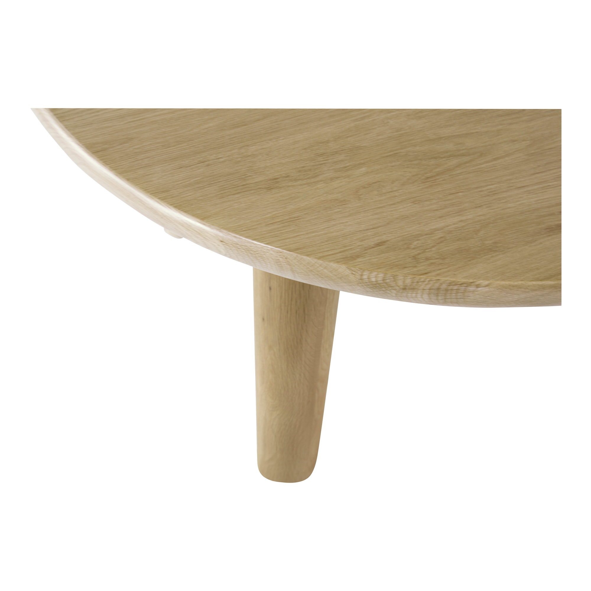 Milo Round Dining Table Oak - Image 3