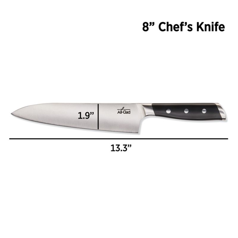 All-Clad ® Forged 8" Chef Knife - Image 7