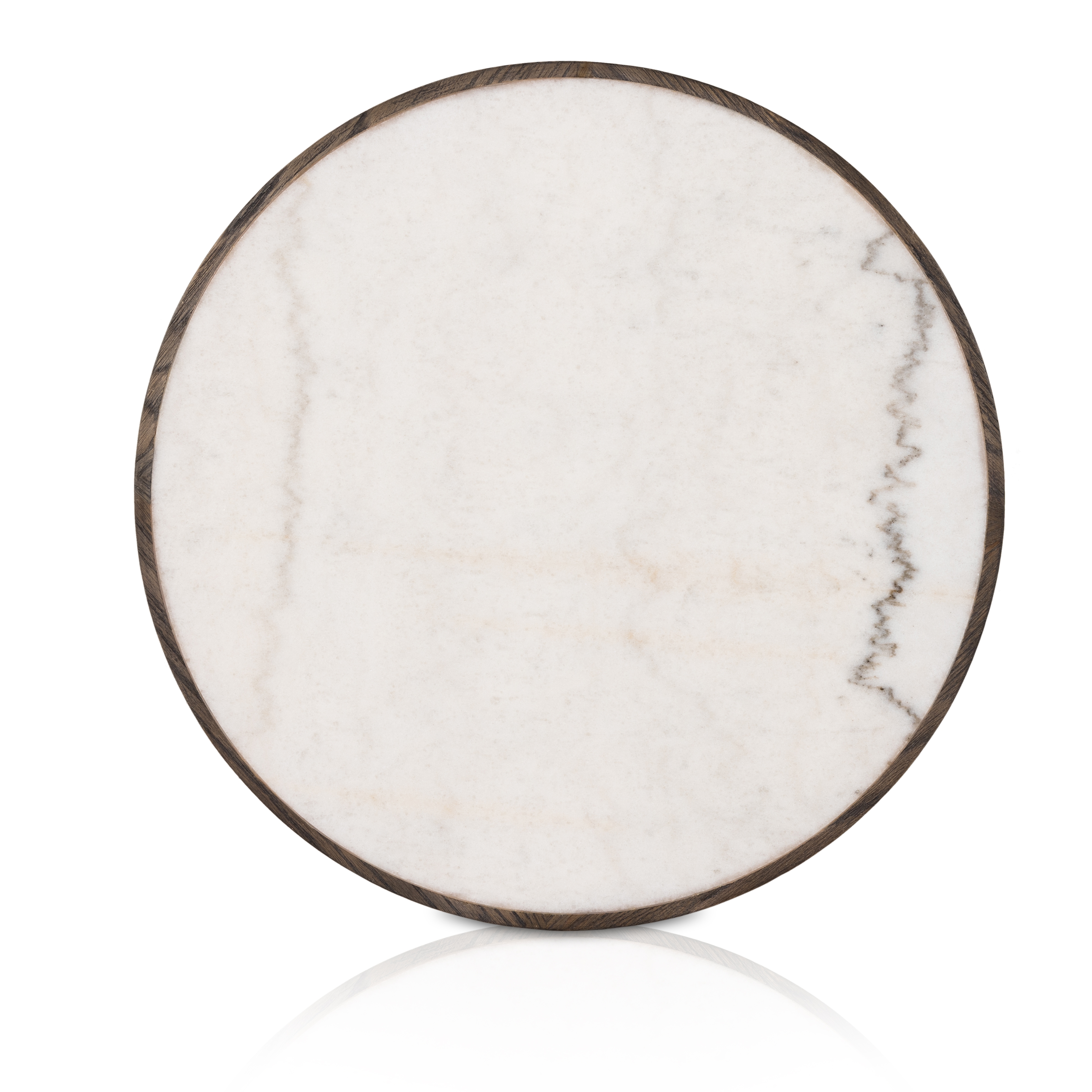 Skye End Table - White Marble - Image 3
