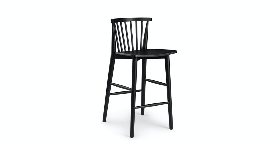 Rus Black Counter Stool - Image 0