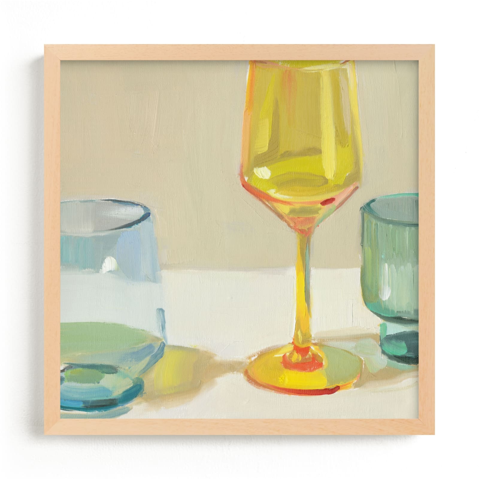 Rainbow Glassware II Open Edition Fine Art Print - Image 0
