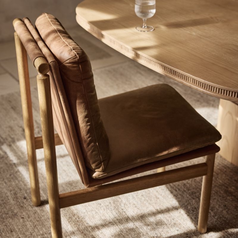 Henning Leather Dining Chair - Image 5