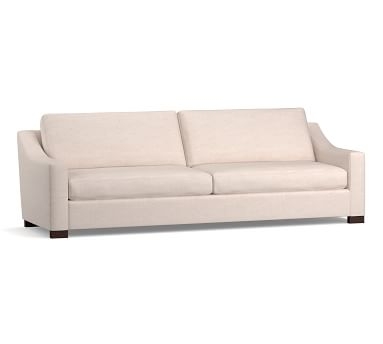 Turner Slope Arm Upholstered Grand Sofa 2-Seater, Down Blend Wrapped Cushions, Park Weave Ash - Image 5