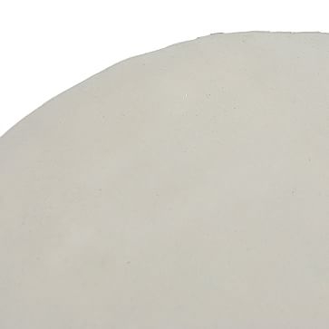 Malfa 20.75" Outdoor Round Side Table, White - Image 3