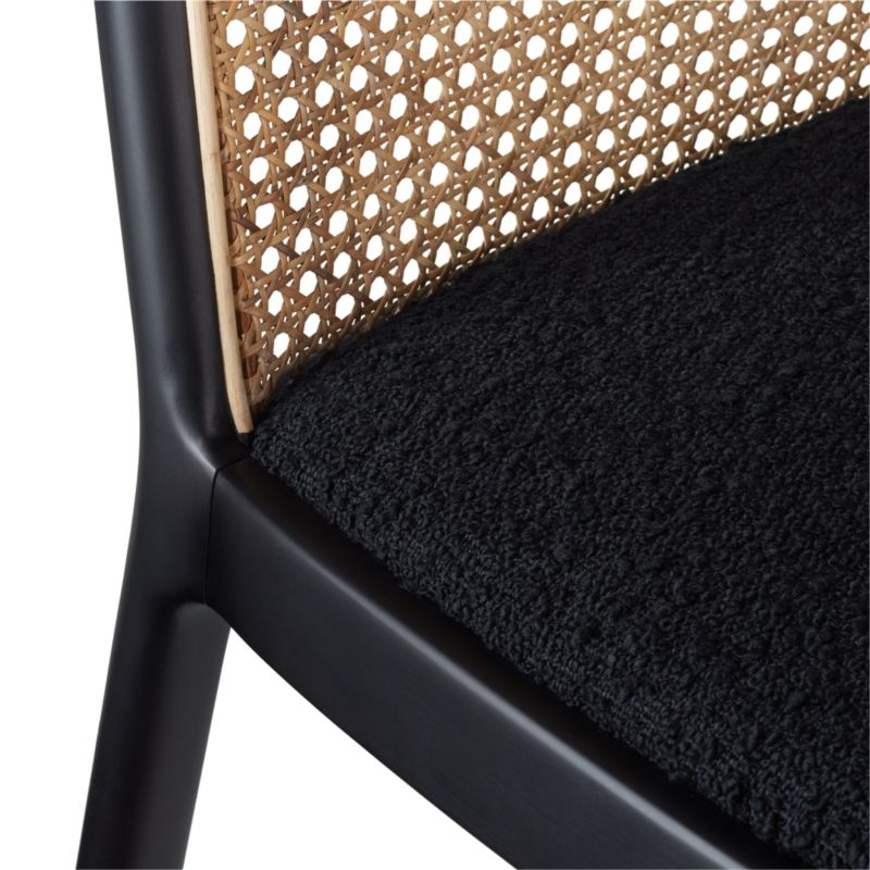 Nadia Cane Chair, Black - Image 1