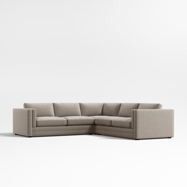 Lakeview Upholstered 3-Piece Corner Sectional Sofa - Image 0