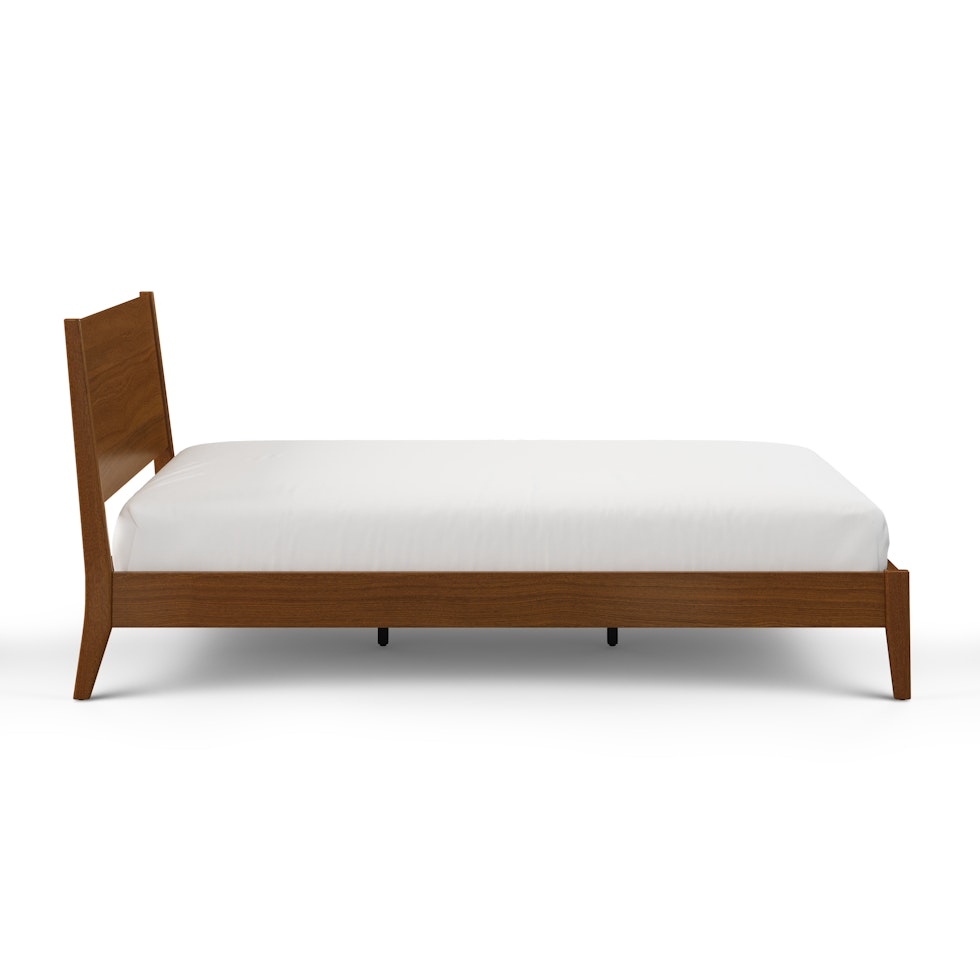 Cooper Queen Low Profile Bed - Walnut - Image 2