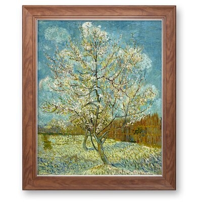 The Pink Peach Tree By Vincent Van Gogh - Image 0