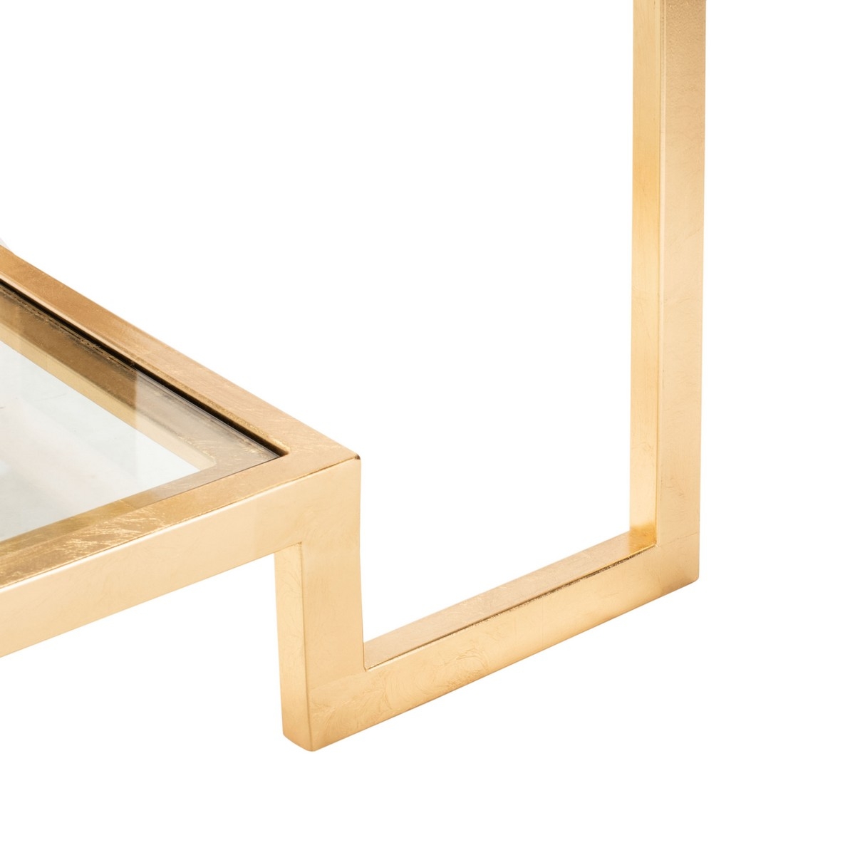 Vivian Gold Leaf Coffee Table - Gold - Safavieh - Image 3