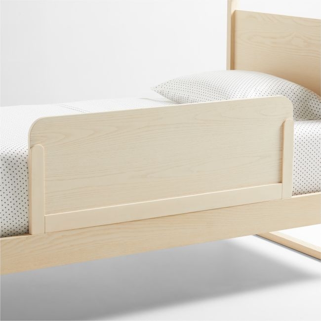 Gemini Kids Light Ash Wood Bed Rail - Image 0