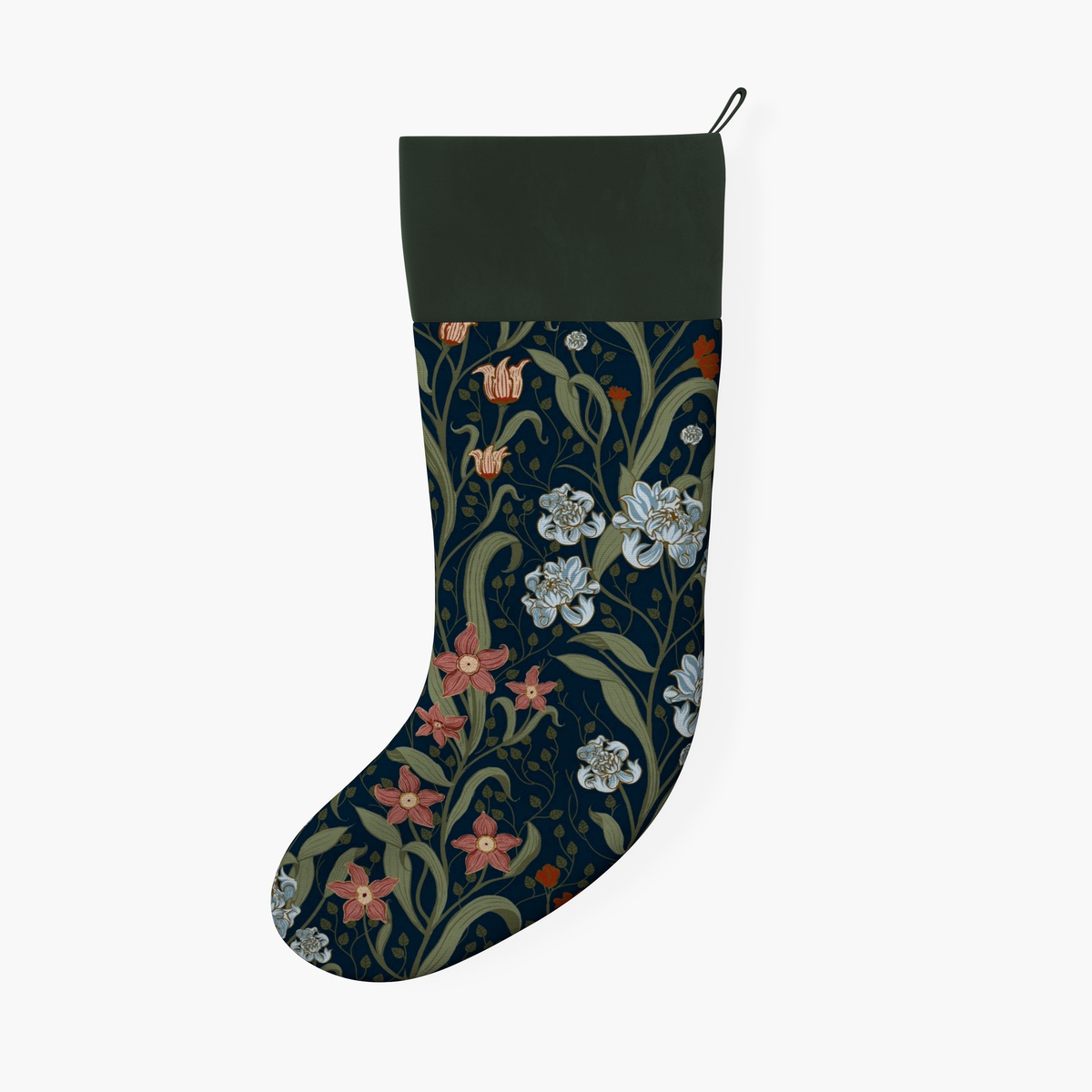 Printed Stocking, Nightshade Bloomsbury - Image 0