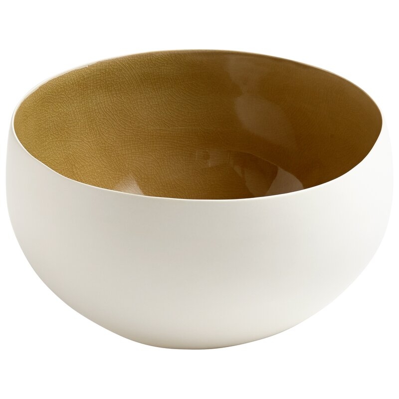 Cyan Design Latte Decorative Bowl Size: 6" H x 10.25" W x 10.25" D - Image 0