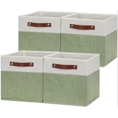 Fabric Cube Storage Bins Baskets - Image 0