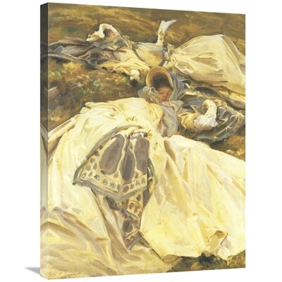 'Two Girls in White Dresses' by John Singer Sargent Print on Canvas - Image 0