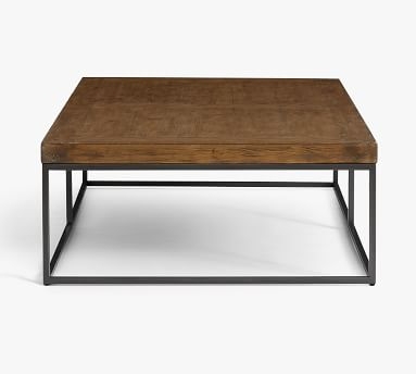 Malcolm 72" Rectangular Grand Coffee Table, Glazed Pine - Image 3