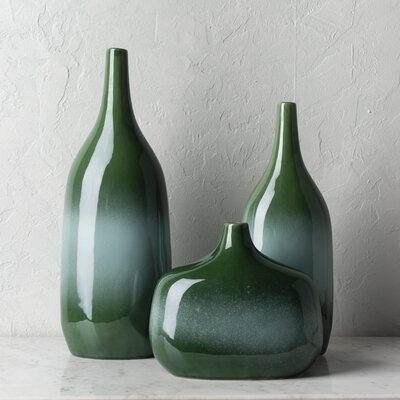 Claire 18" Indoor/Outdoor Ceramic Table Vase - Image 0