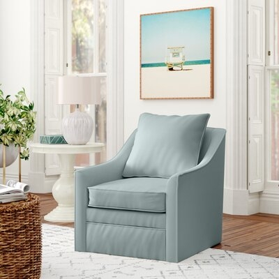 Aaronsburg 30" Wide Swivel Armchair - Image 0