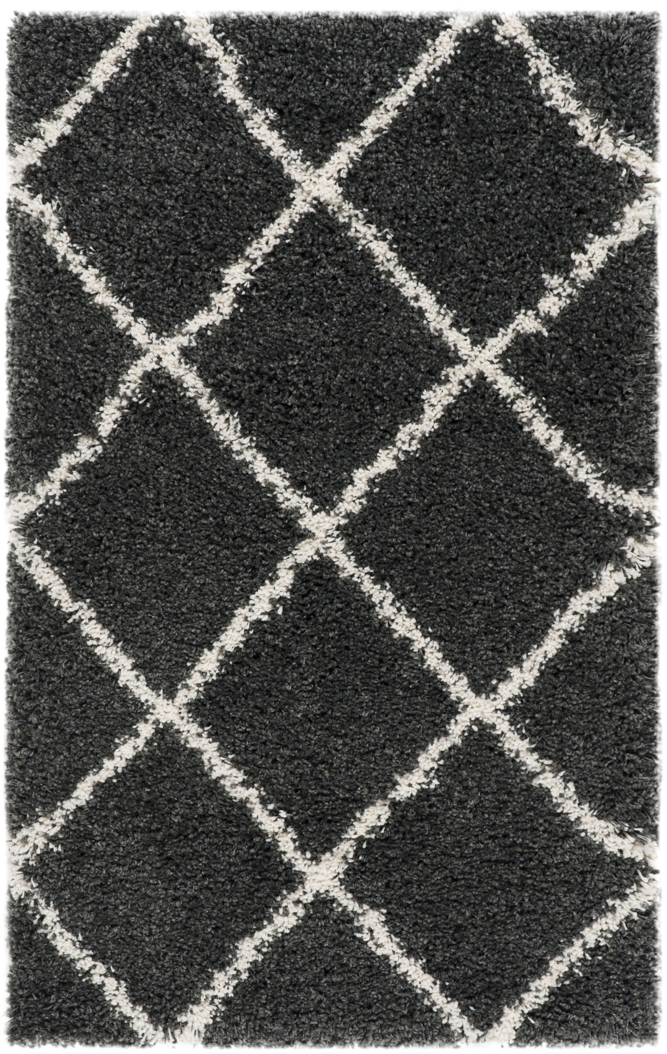 Arlo Home Woven Area Rug, SGH281G, Dark Grey/Ivory,  2' 3" X 3' 9" - Image 0