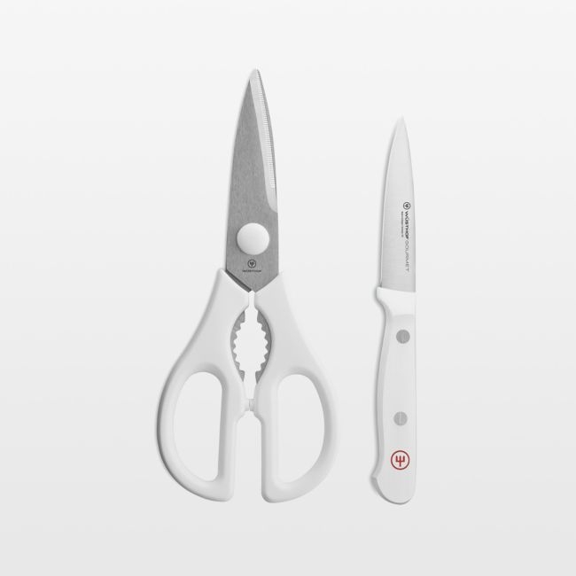 Wusthof ® Gourmet White 2-Piece Utility Set - Image 0
