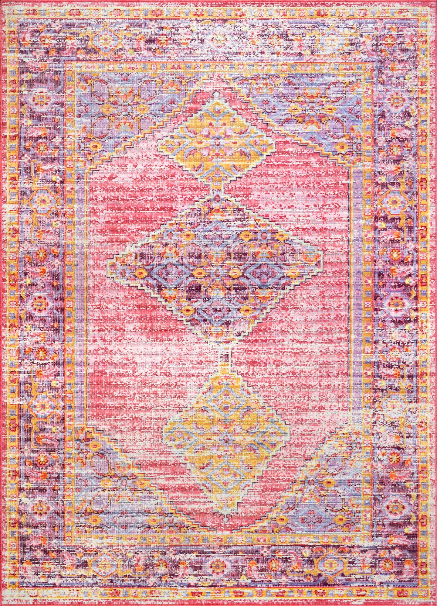 Vintage Jenice Rug Area Rug - Image 0