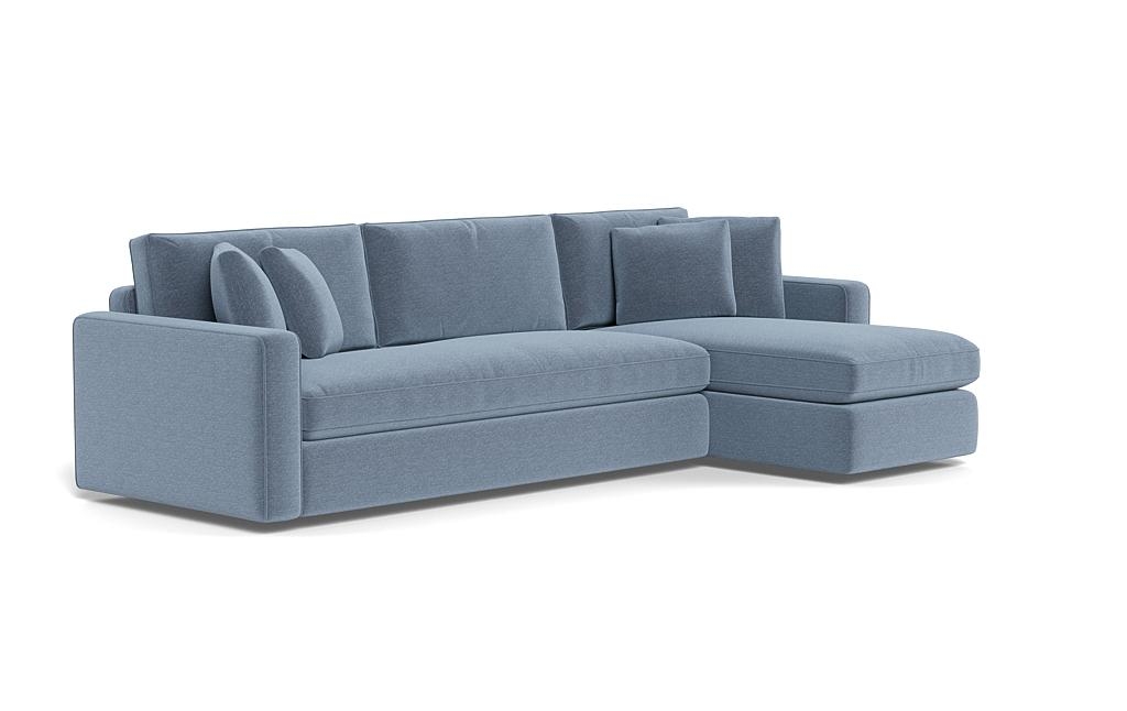 James 3-Seat Right Chaise Sectional with Storage - Image 1
