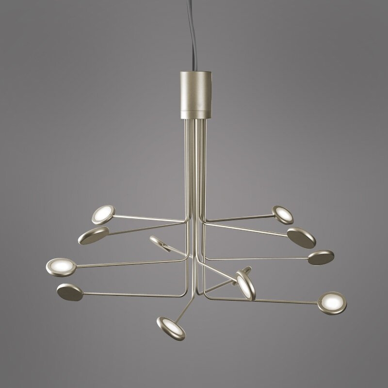 ZANEEN design Arbor 12 - Light Sputnik Modern Linear LED Chandelier - Image 0