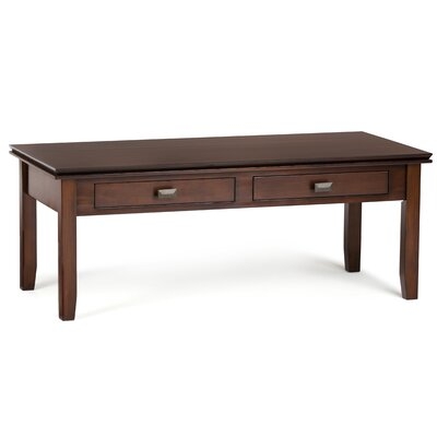 Gosport Solid Wood Coffee Table with Storage - Image 0