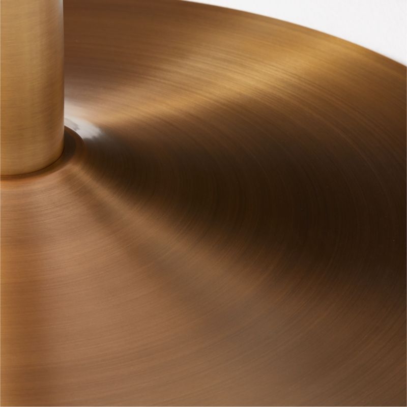 Odyssey Brass/Wood Dining Table - Image 3