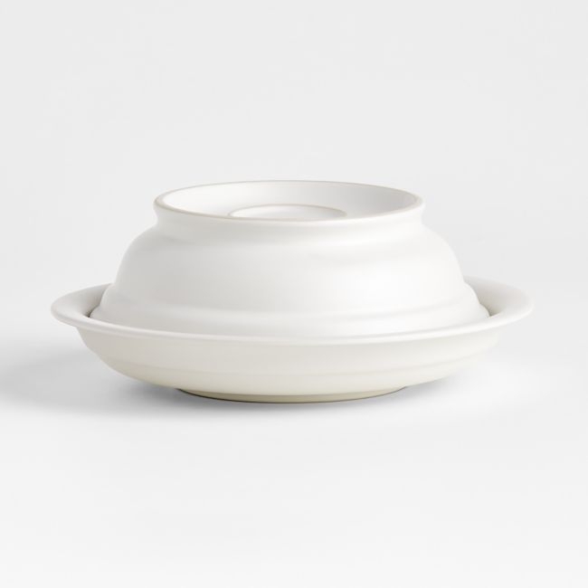 Jamesware White Stoneware The Single Dish - Image 0