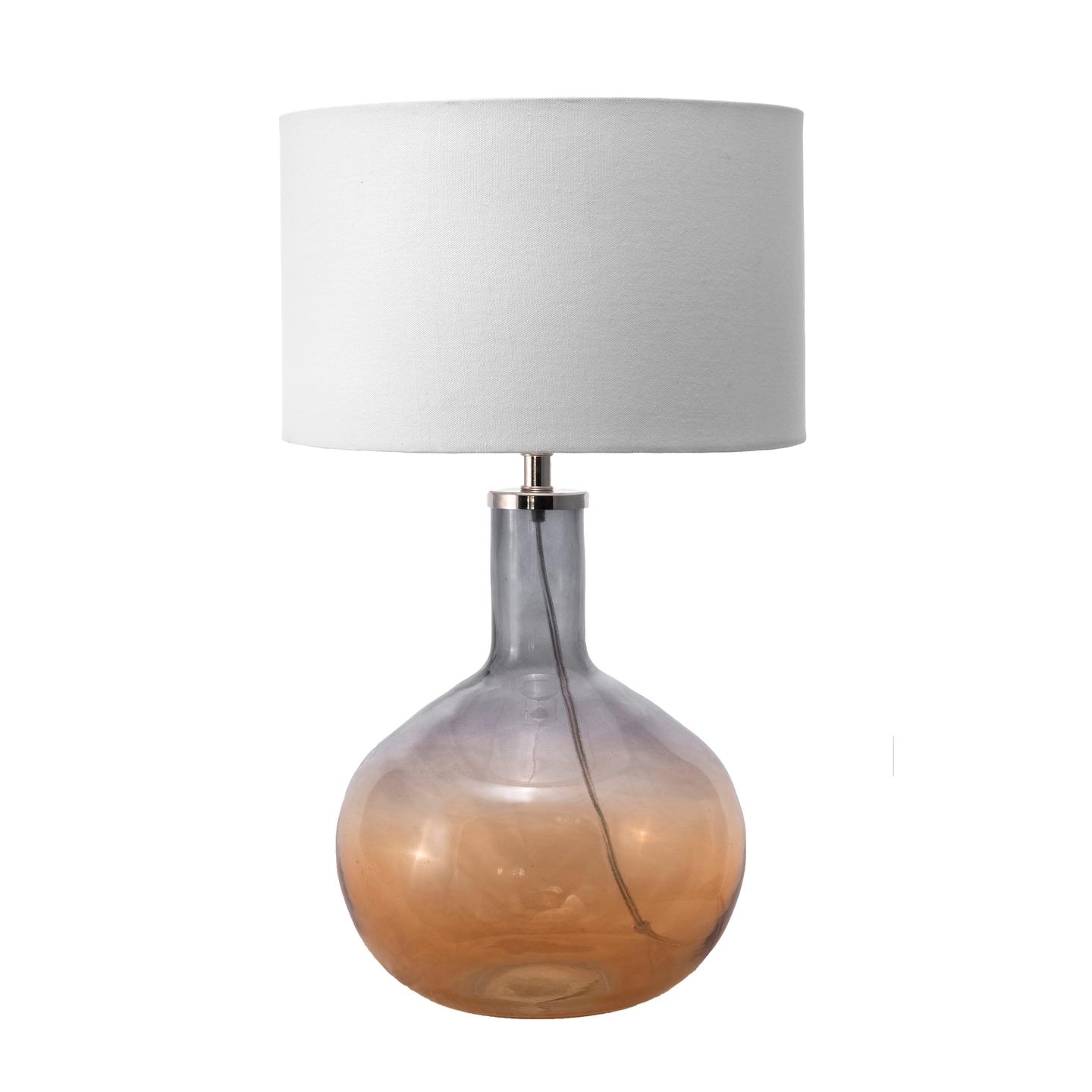 Modesto 21" Glass Table Lamp - Image 2