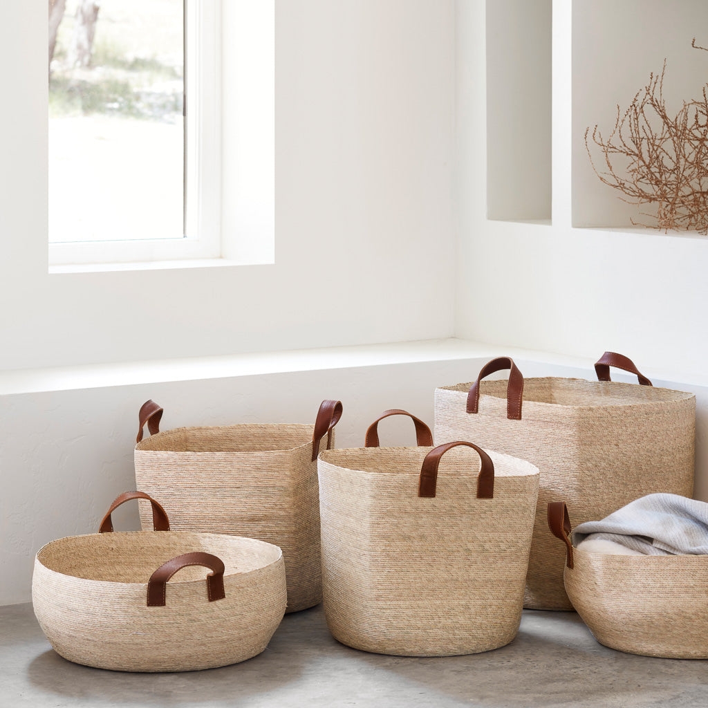 The Citizenry Mercado Storage Baskets Square | Large | Natural - Image 5