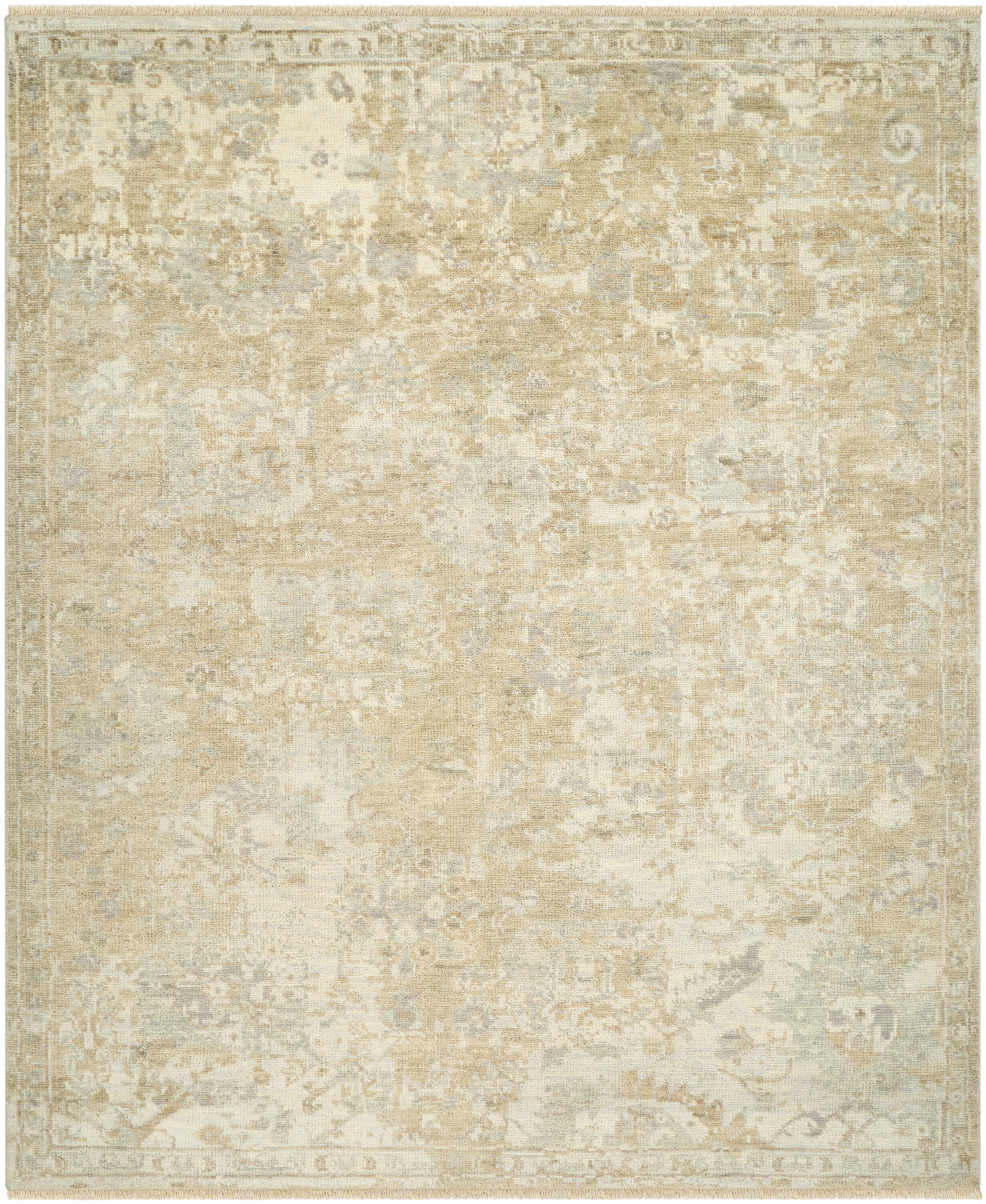 Monterey Beige Indoor 6' x 9' Handmade Rug - Image 0
