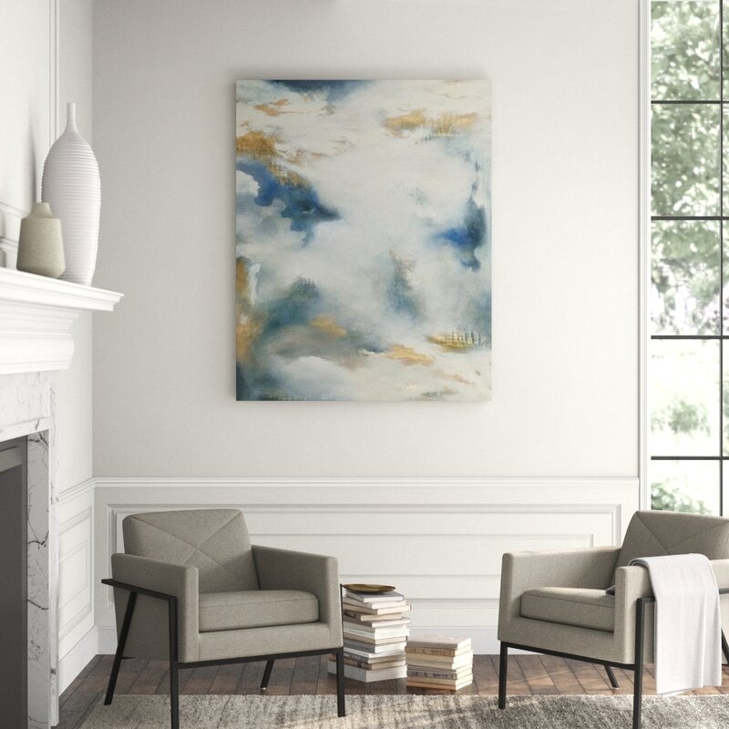 Chelsea Art Studio Dreamy Fog by Samuel Kane - Wrapped Canvas Painting Print - Image 0