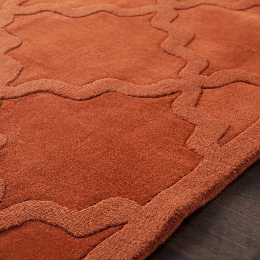 Central Park Red Indoor 2'3" x 14' Handmade Rug - Image 3