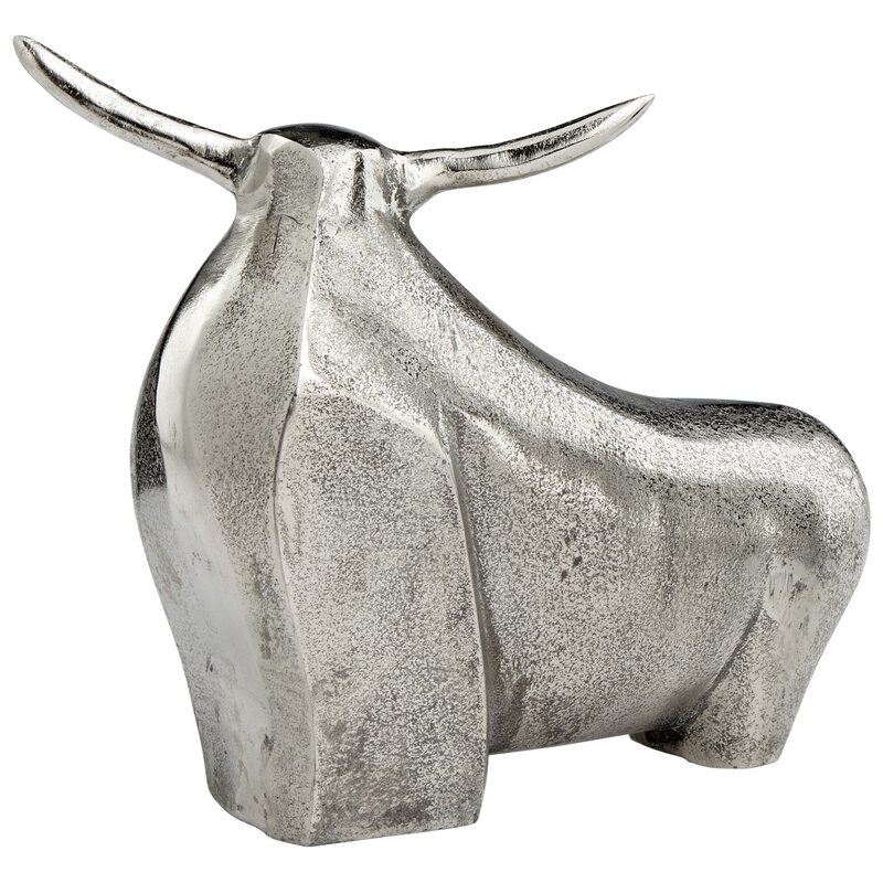Cyan Design Freeplay Bull Sculpture - Image 0