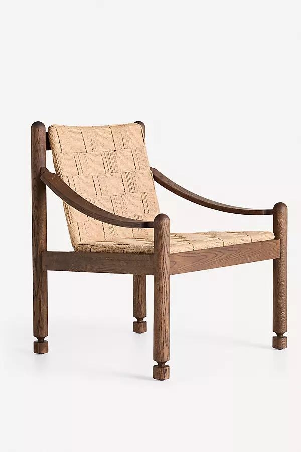Hollis Woven Rattan Accent Chair - Image 0