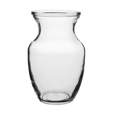 Clear Glass Vase - Trumpet - Image 0