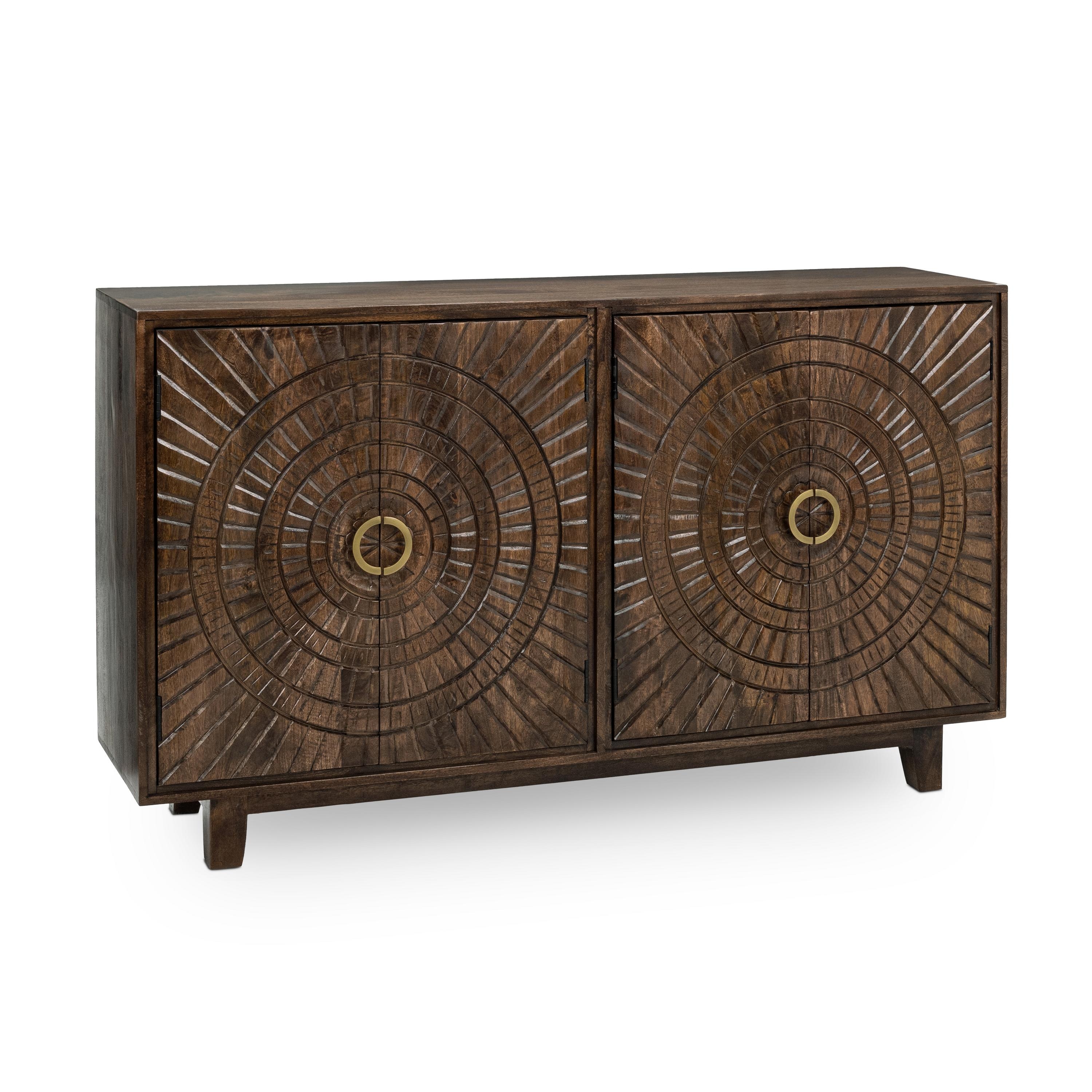 Vivienne 4Dr Buffet Brown - Image 0