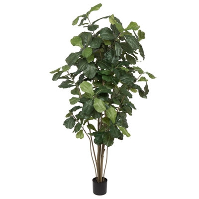 Artificial Green Potted Fiddle Tree - Image 0