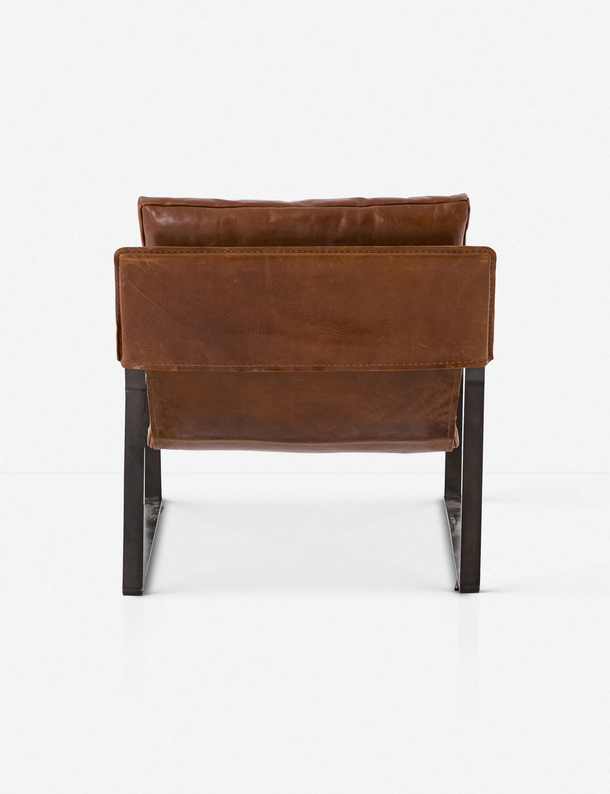 Marlyne Leather Accent Chair - Image 9