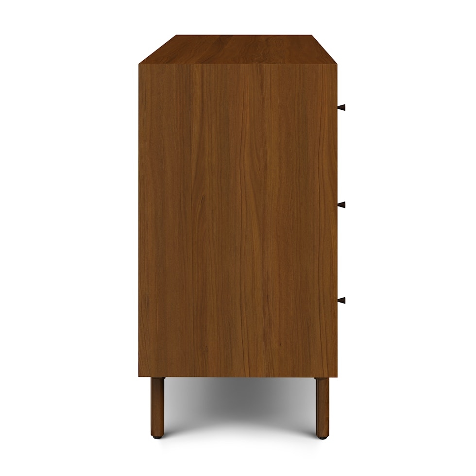 Cooper 6-Drawer Double Dresser - Walnut - Image 2