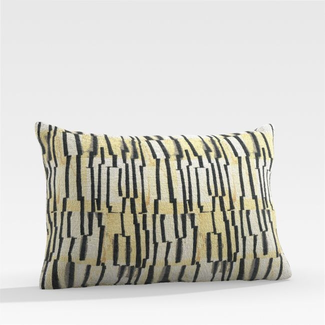 Spiro 20"x13" Lemon Outdoor Pillow - Image 0