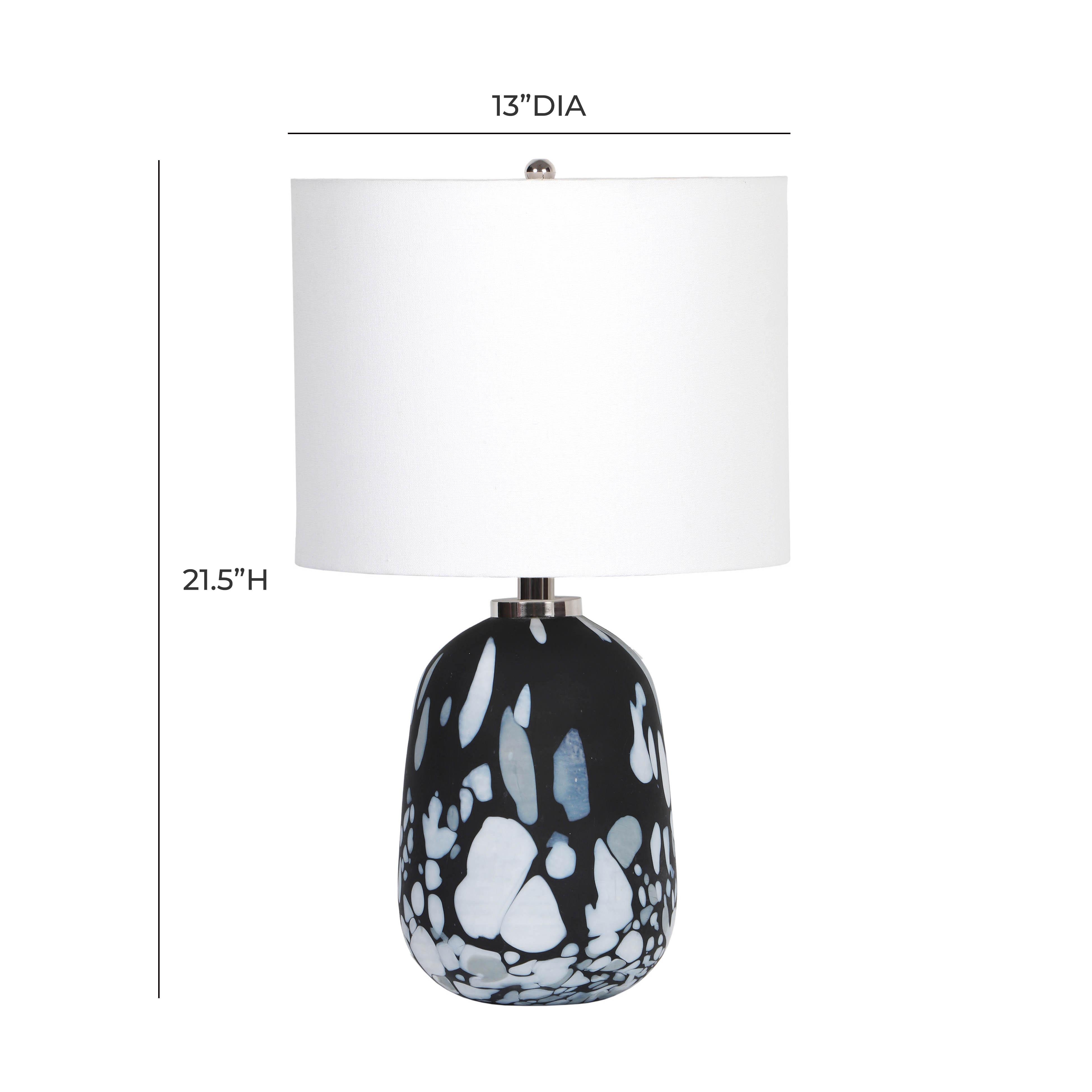 Alana Two-Tone Glass Table Lamp - Image 4