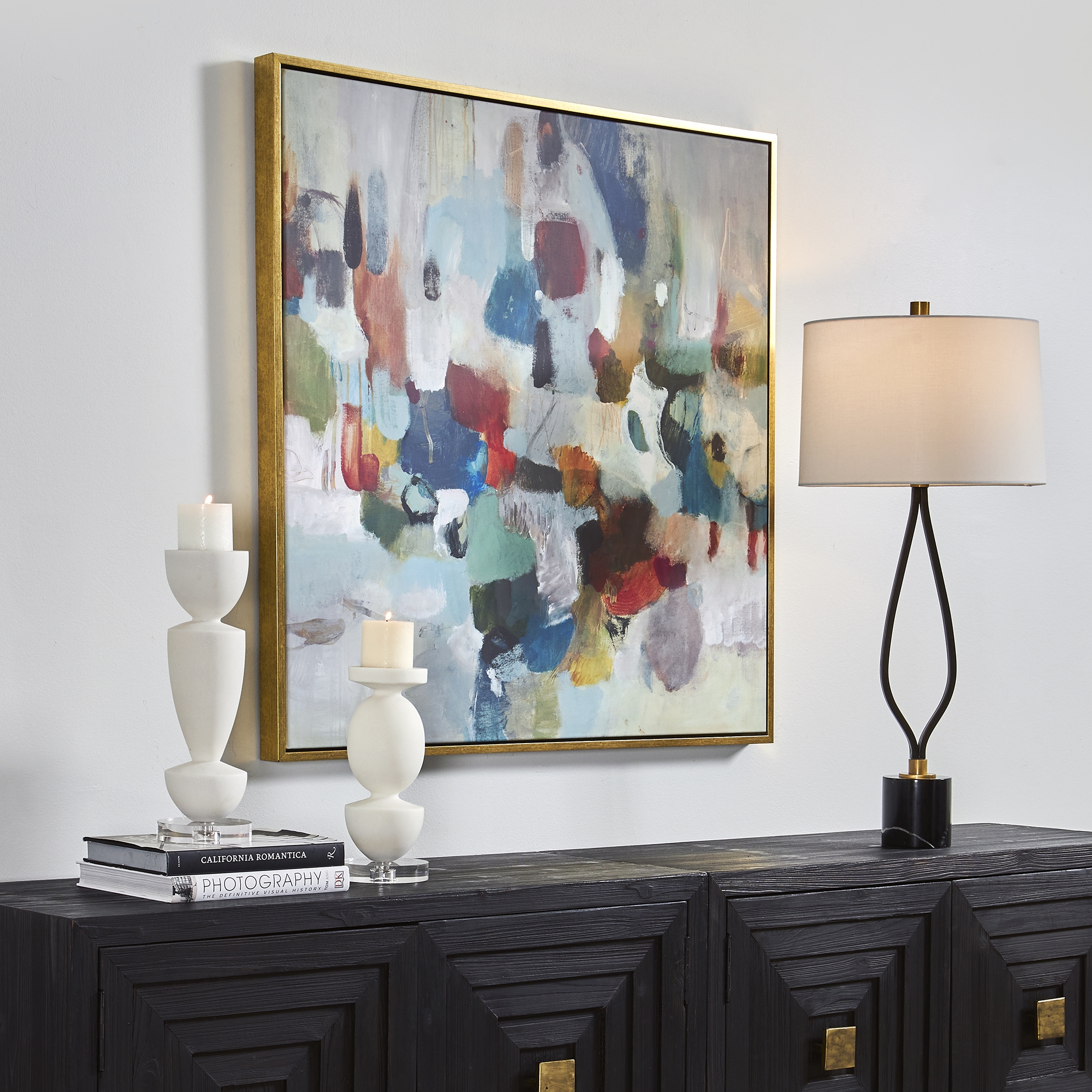 As We Say Framed Abstract Art - Image 3