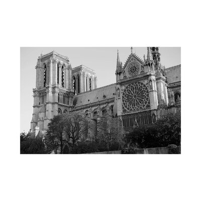 Low Angle View Of A Cathedral, Notre Dame, Paris, Ile-De-France, France - Image 0