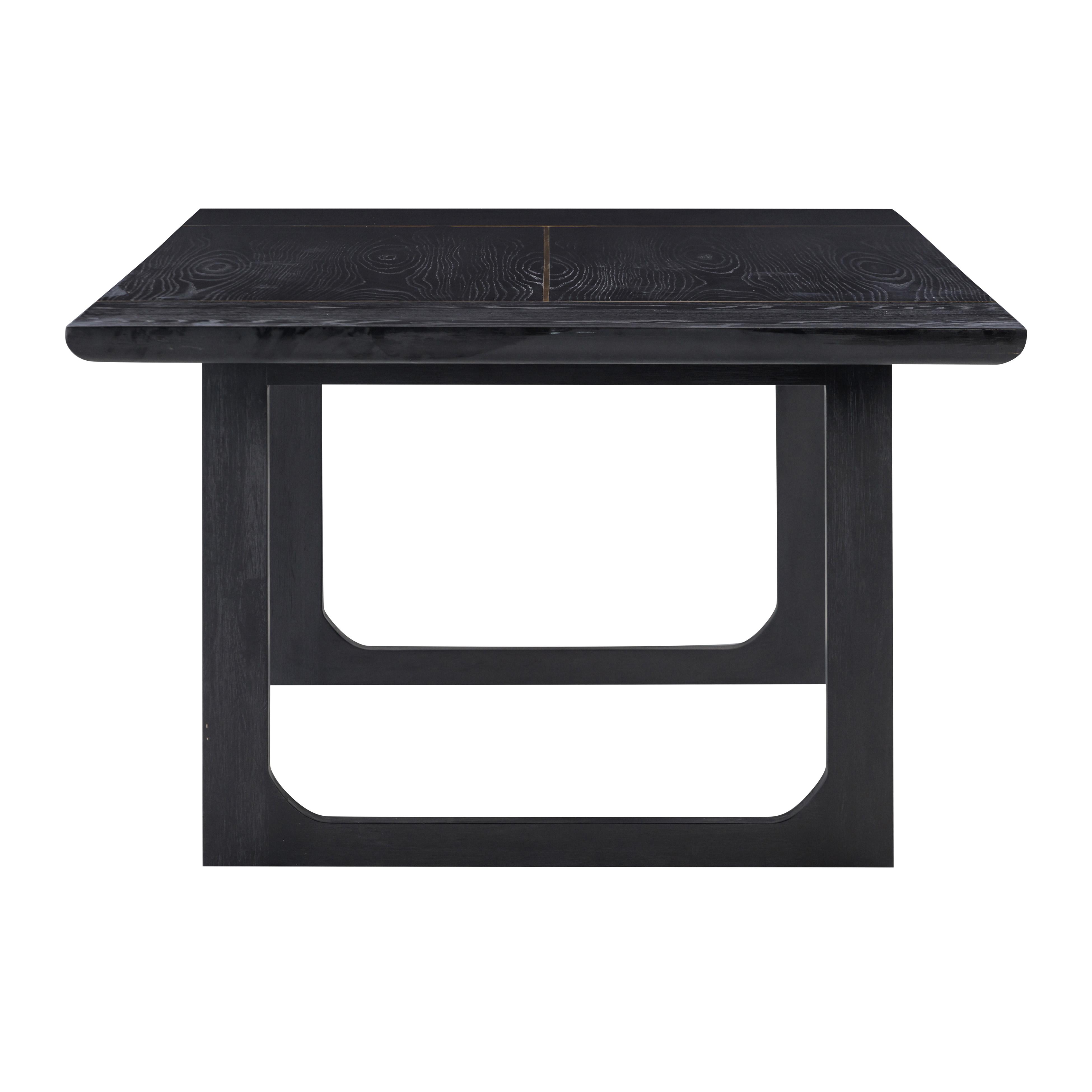 Shiloh Black Ash Rectangular Dining Table RESTOCK 7/10/2024. - Image 2