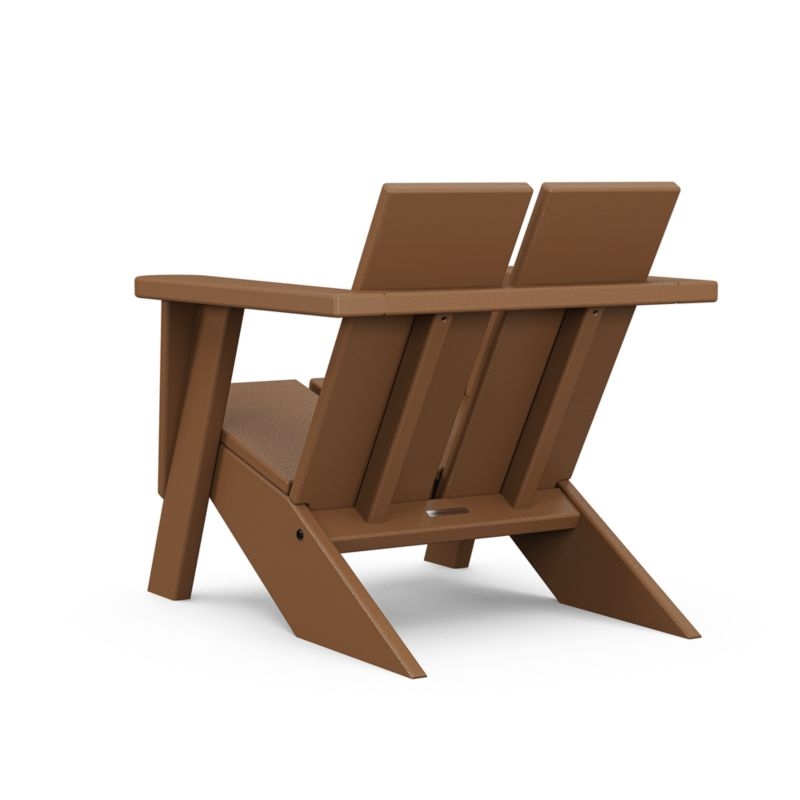 Paso Teak Outdoor Kids Adirondack Chair by POLYWOOD ® - Image 2